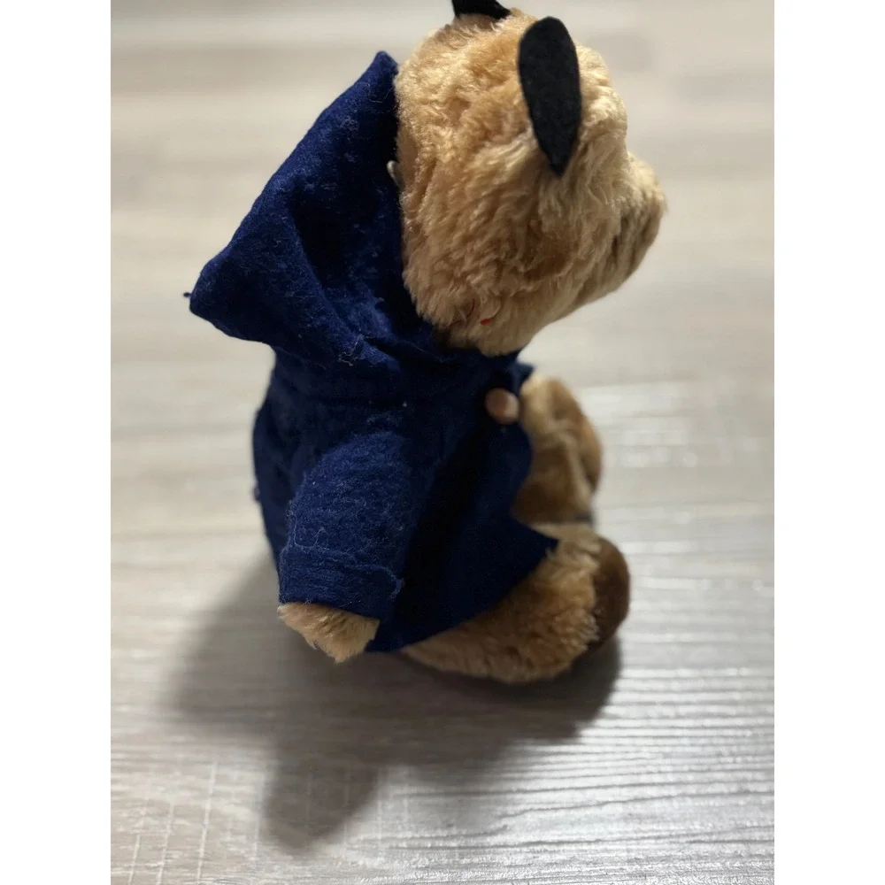 Eden Toys Paddington Bear‎ Plush Toy 1981 Vintage Blue Coat